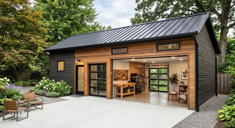 Attached Garage Remodeling in Conroe, TX
