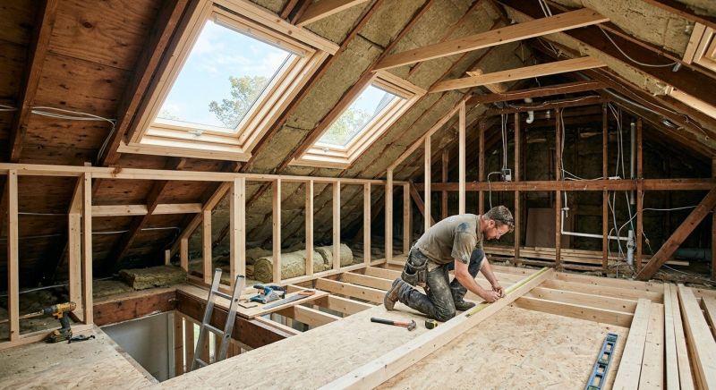 Attic Apartment Construction in Alpharetta, GA