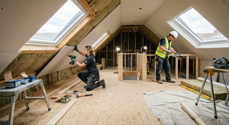 Attic Expansion in Alpharetta, GA