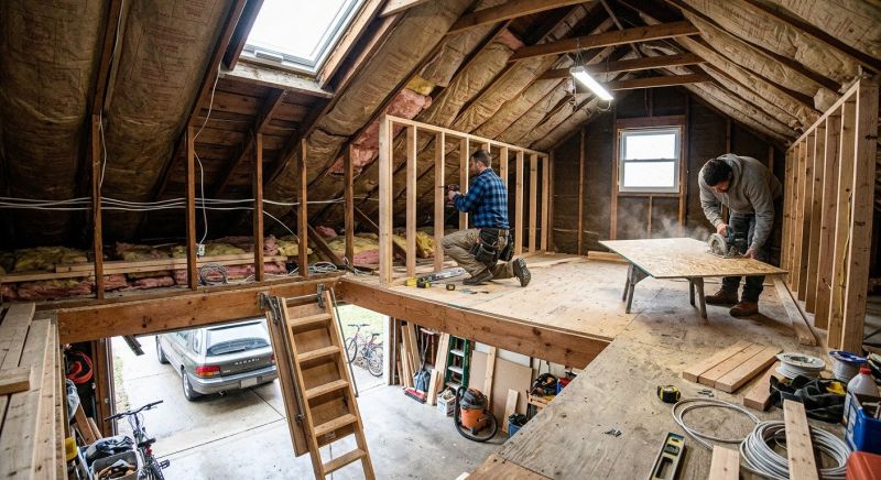 Attic Remodeling Service in Conroe, TX