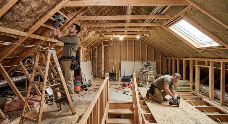 Attic Renovation in Conroe, TX