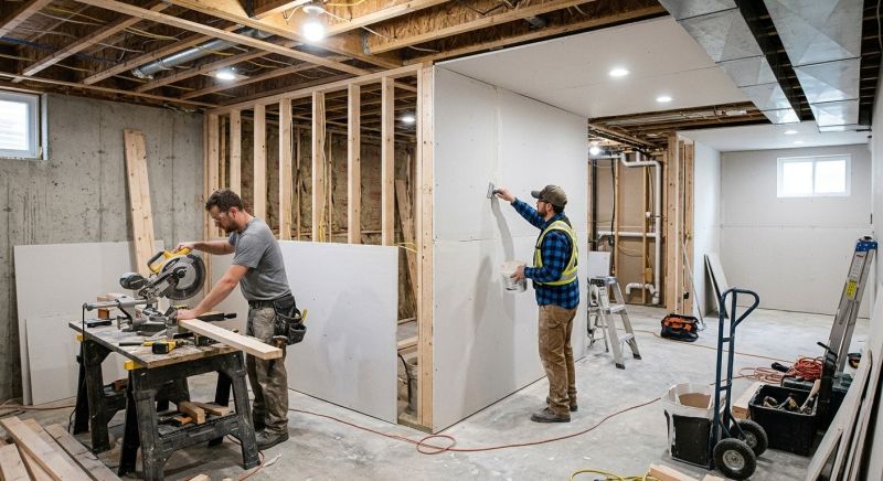 Basement Finishing Service in Alpharetta, GA