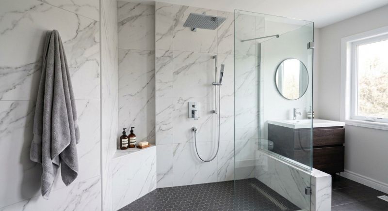 Bathroom Shower Renovation in Portland, ME