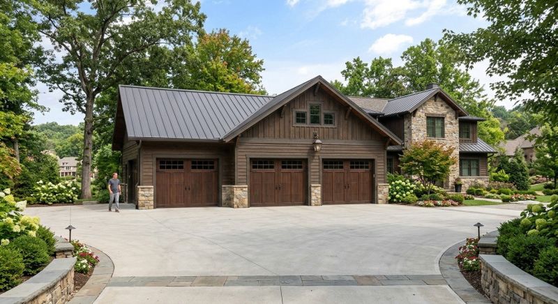 Garage Addition Construction in Alpharetta, GA