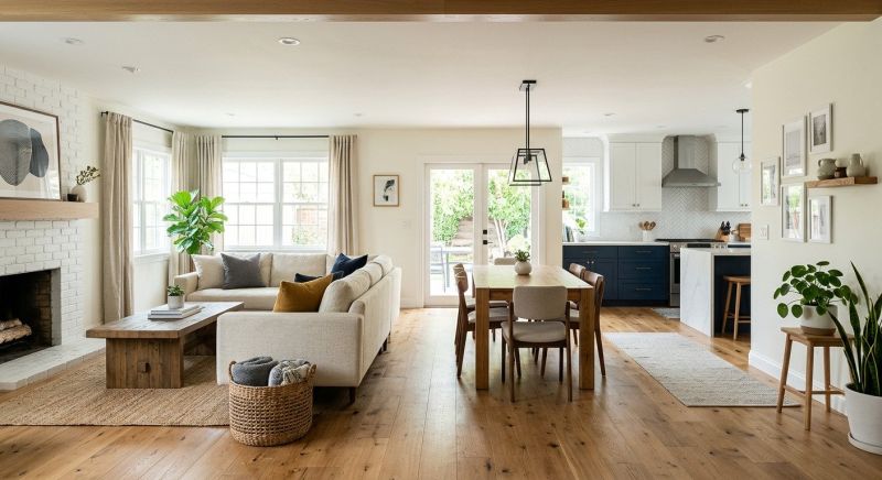Living Room Renovation in Denver County, CO