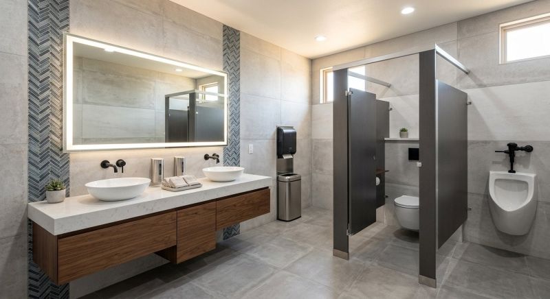 Office Bathroom Renovation in Boulder, CO