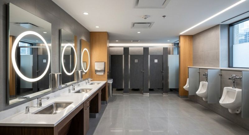 Office Restroom Renovation in Denver, CO