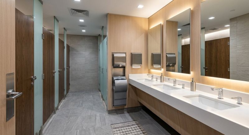 Office Restroom Renovation in North Charleston, SC
